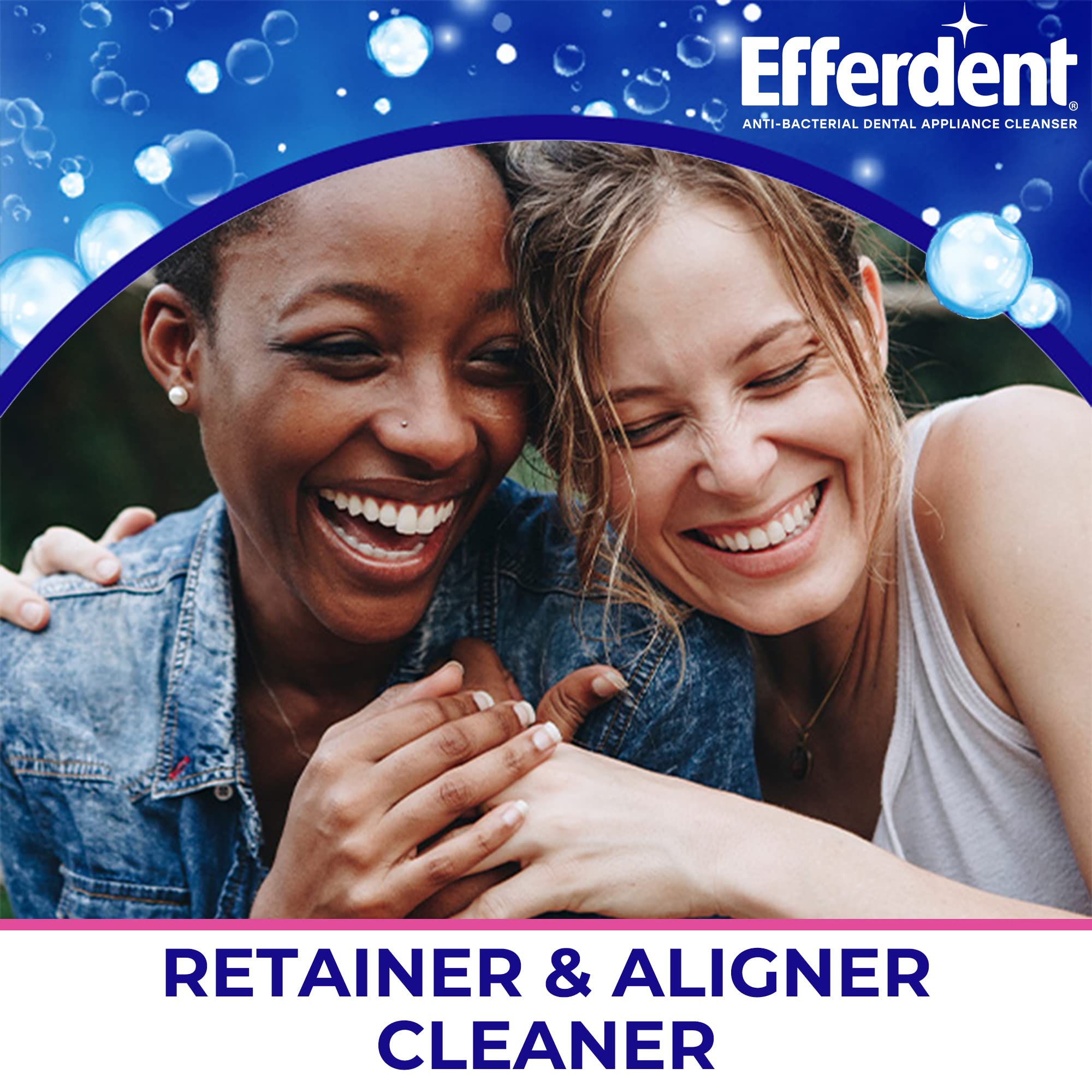 Efferdent Denture Cleanser Tablets, Complete Clean, Cleanser for Retainer and Dental Appli - Image 6