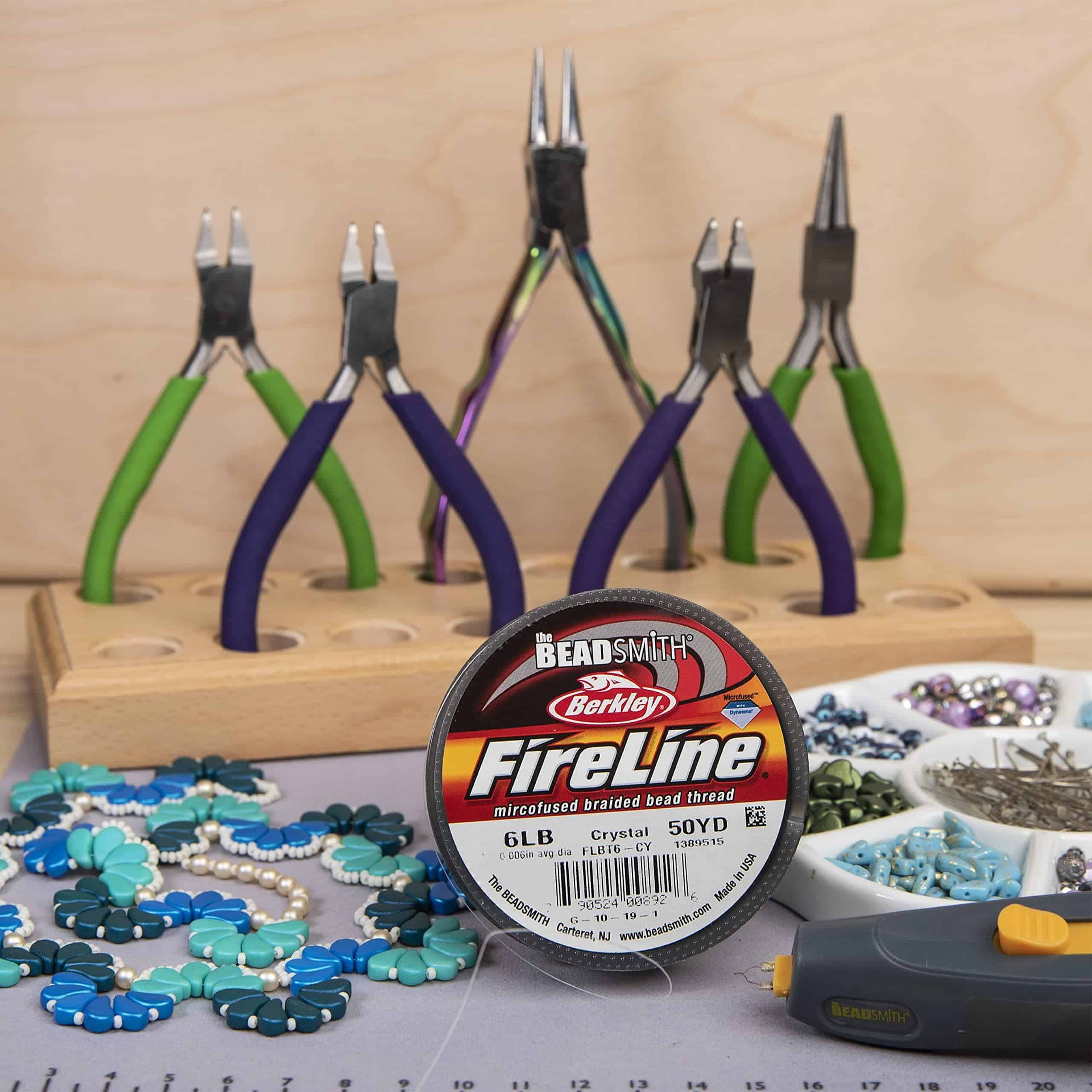 The Beadsmith Fireline by Berkley ? Micro-Fused Braided Thread ? 6lb. Test, 006?/.15mm Dia - Image 6