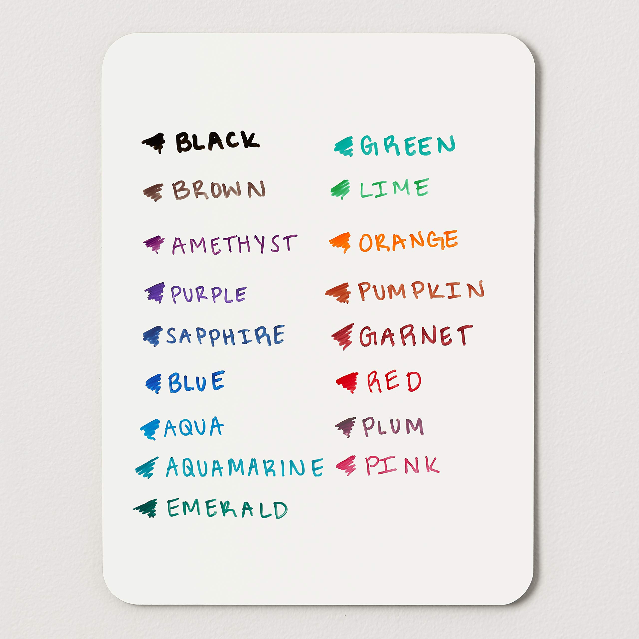 EXPO Low Odor Dry Erase Markers, Fine Tip, Black, 12 Count - Image 6