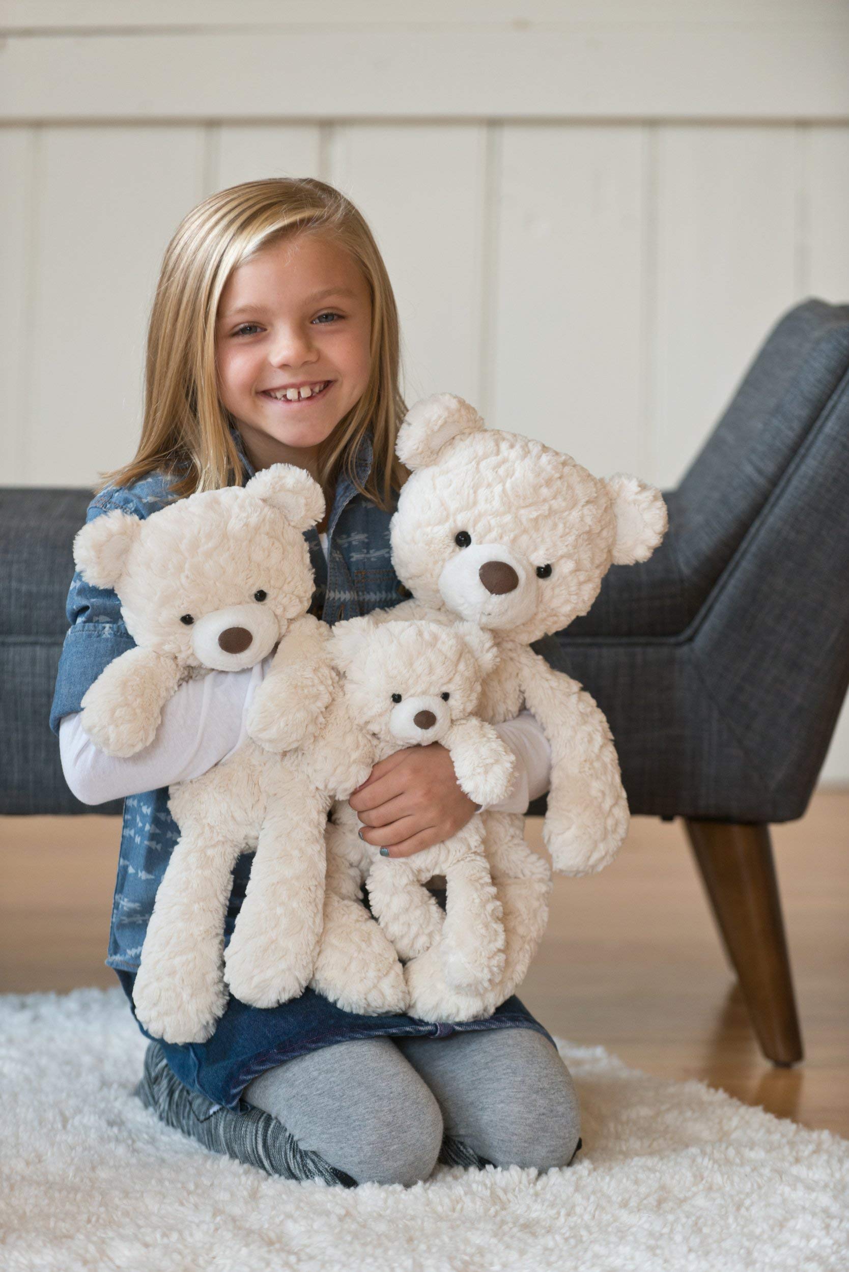Mary Meyer Putty Bear Small Teddy Bear Soft Toy, Cream - Image 2