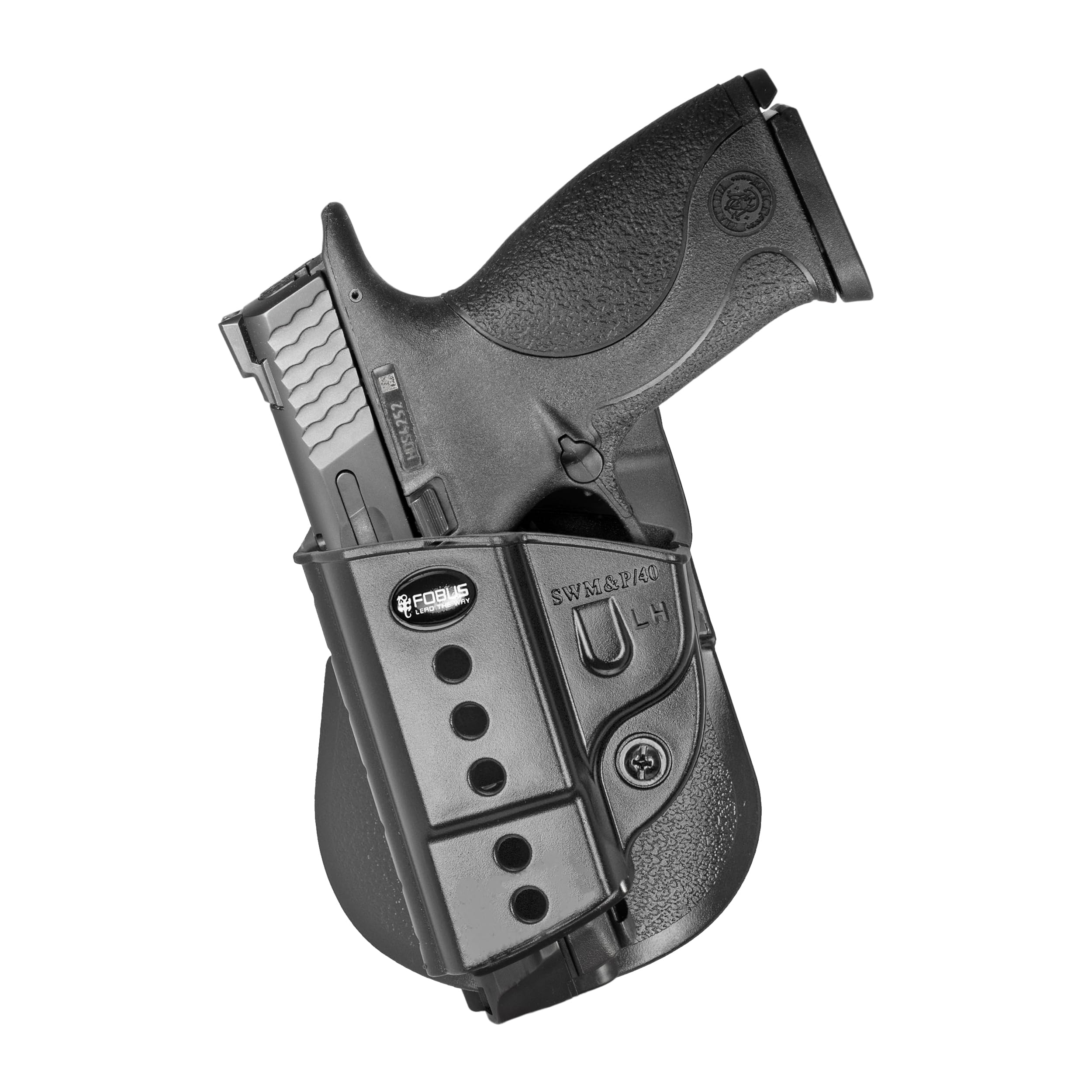 Fobus SWMPLH Concealed Carry OWB Paddle Holster for S&W M&P, M&P 2.0, M&P Pro, M&P M2.0, S