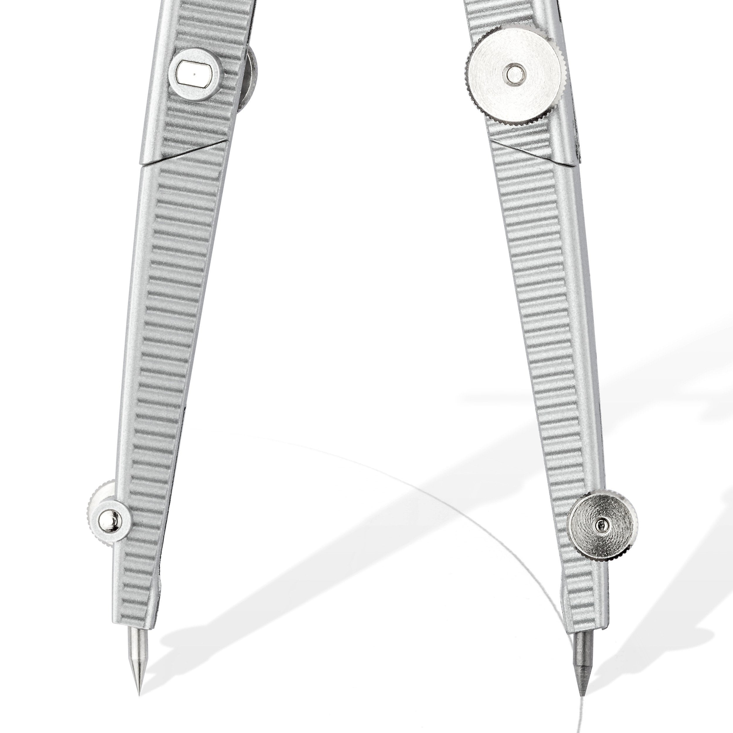 STAEDTLER 550 02 Noris School Compass with Centre Wheel, Extension Bar, Universal Adapter - Image 4