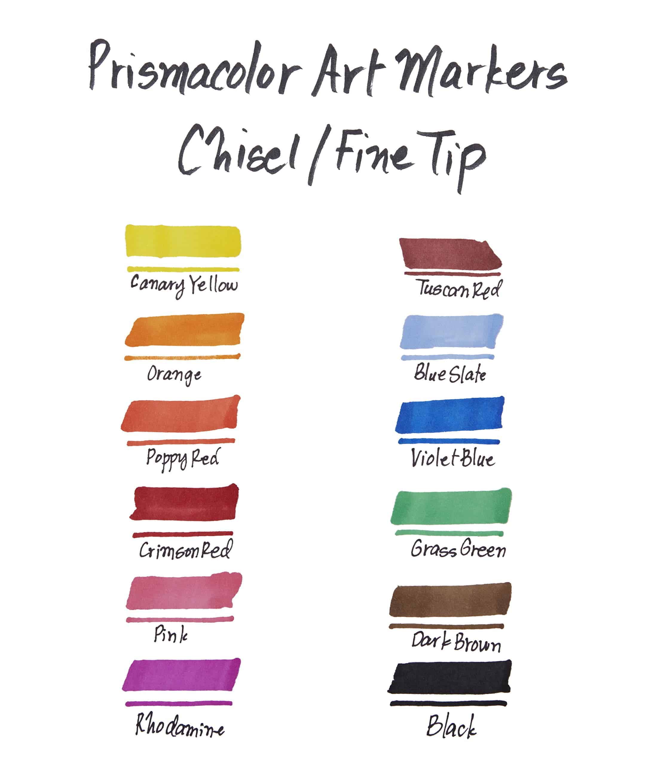 Prismacolor 97 Premier Double-Ended Art Markers, Fine and Chisel Tip, 24-Count with Carryi - Image 6