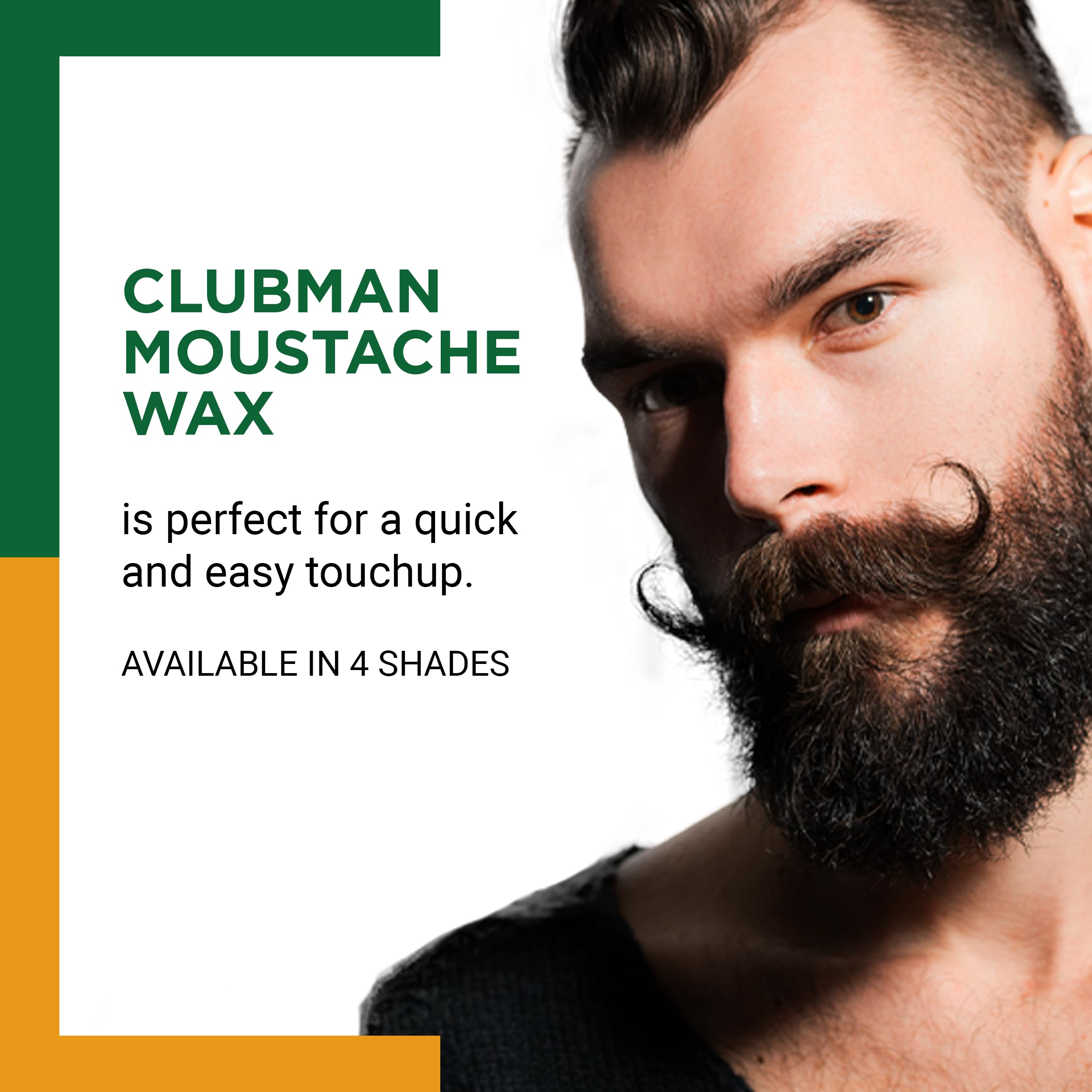 Clubman Moustache Wax Hang Pack - Neutral, 0.5 oz - Image 2