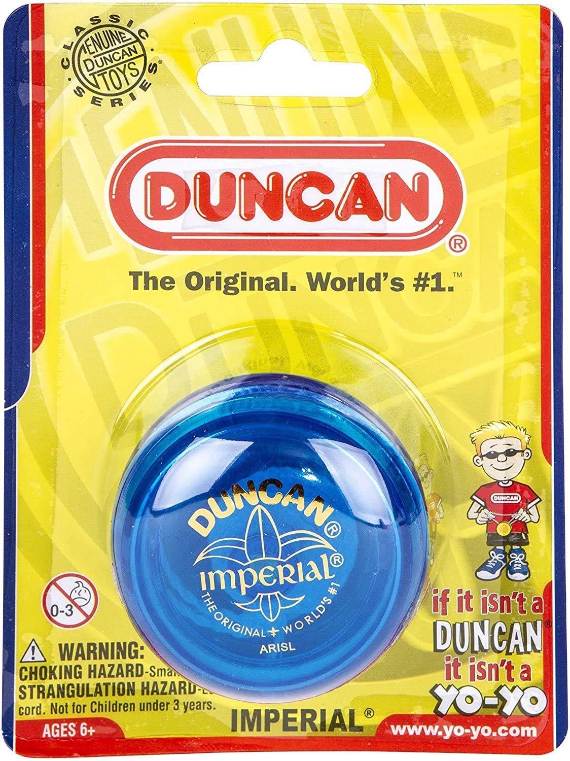 Duncan Toys Imperial Yo-Yo, Beginner Yo-Yo with String, Steel Axle and Plastic Body, Myste - Image 5