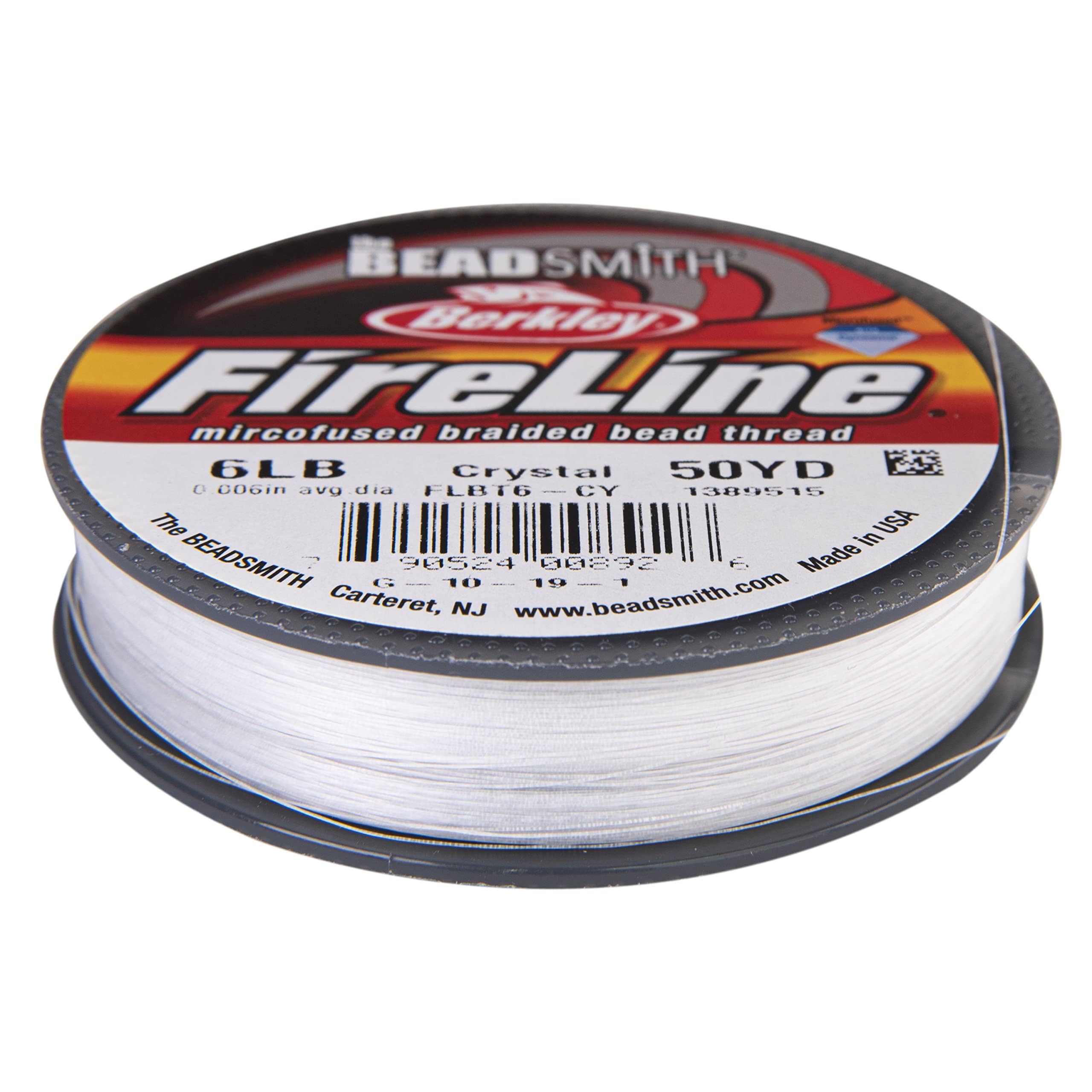 The Beadsmith Fireline by Berkley ? Micro-Fused Braided Thread ? 6lb. Test, 006?/.15mm Dia - Image 2