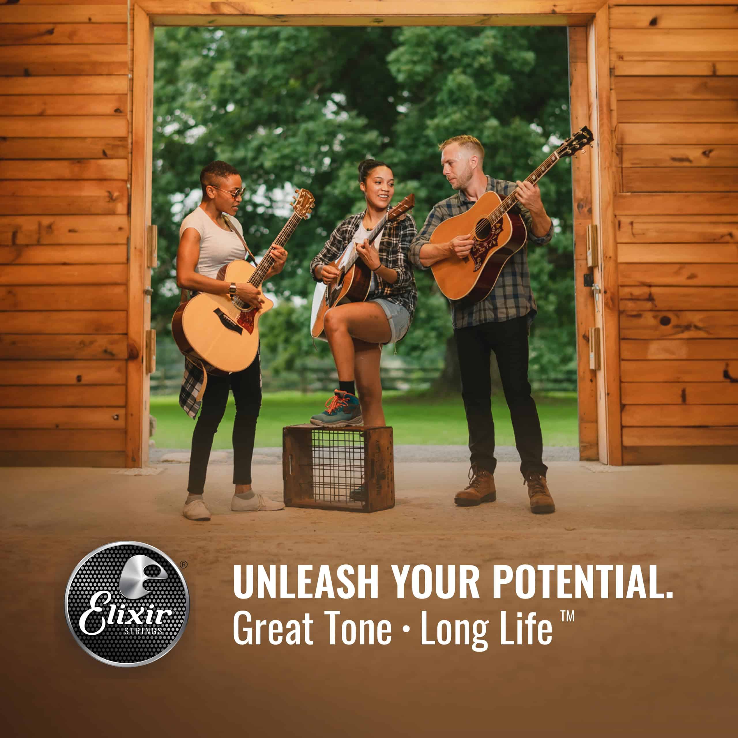 Elixir Strings, Acoustic Guitar Strings, 80/20 Bronze with NANOWEB Coating, Longest-Lastin - Image 4