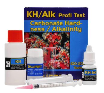 Salifert Carbonate Hardness & Alkalinity (Kh/Alk) Test Kit, 100-200 Tests