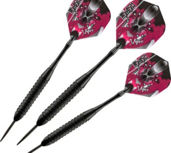 Viper Black Mariah Steel Tip Darts, 22 Grams