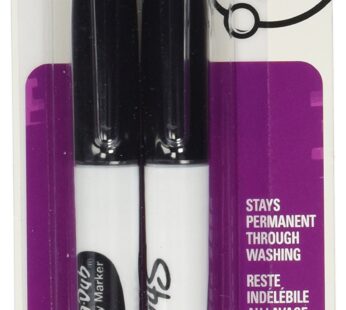 Sharpie Rub-a Dub Laundry Markers Black, 2pk
