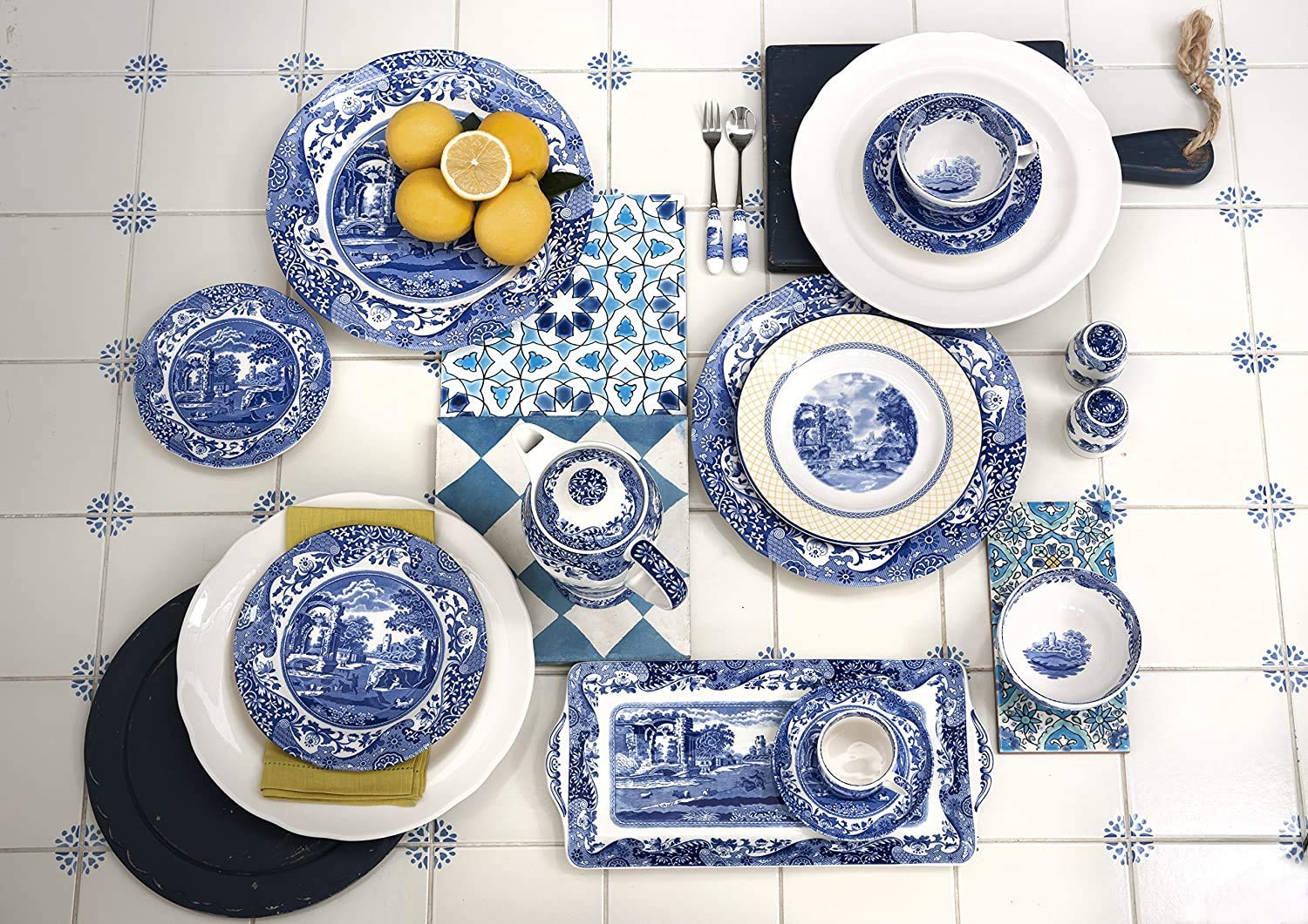 Spode Blue Italian Square Dish | 10 Inch Baking Dish for Serving Lasagna, Casserole, and V - Image 3