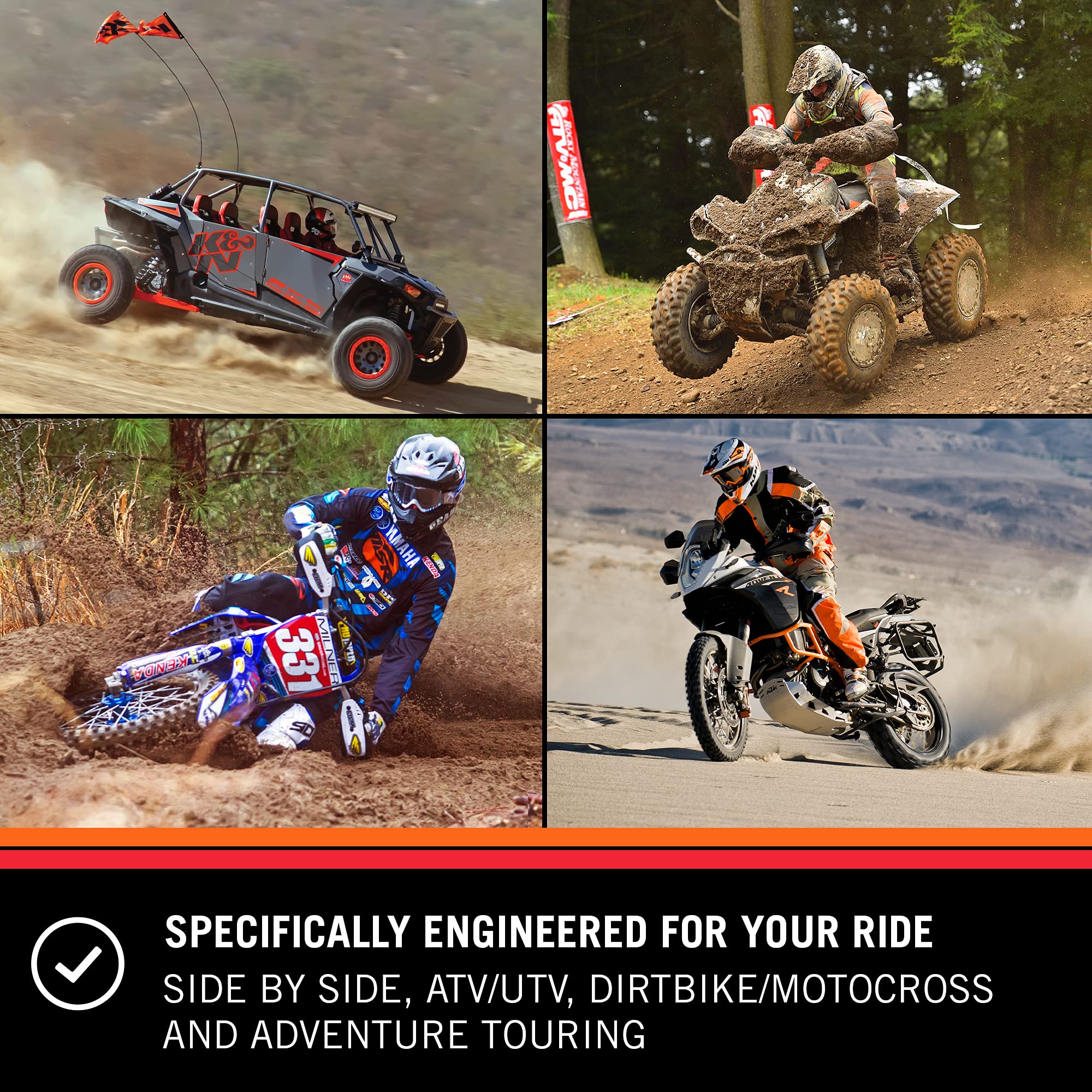 K&N Motorcycle Oil Filter: High Performance, Premium, Designed to be used with Synthetic o - Image 7