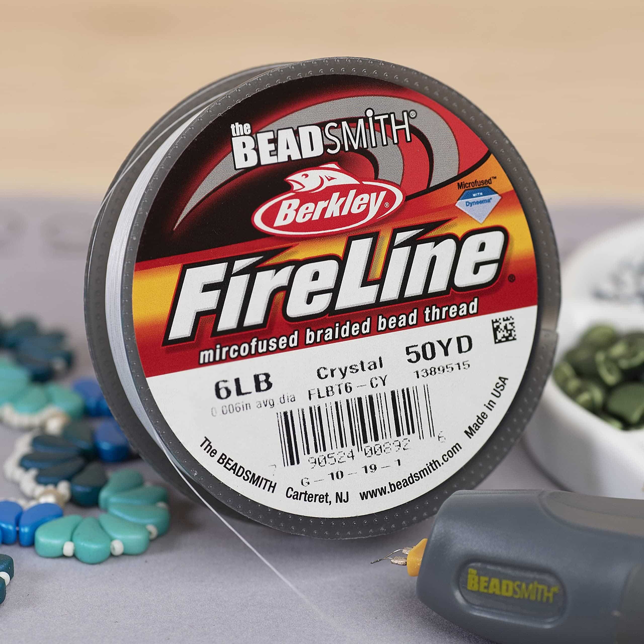 The Beadsmith Fireline by Berkley ? Micro-Fused Braided Thread ? 6lb. Test, 006?/.15mm Dia - Image 5