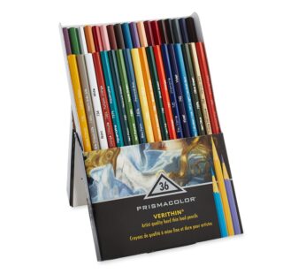 Prismacolor Premier Verithin Colored Pencils, Adult Coloring, 36 Pack