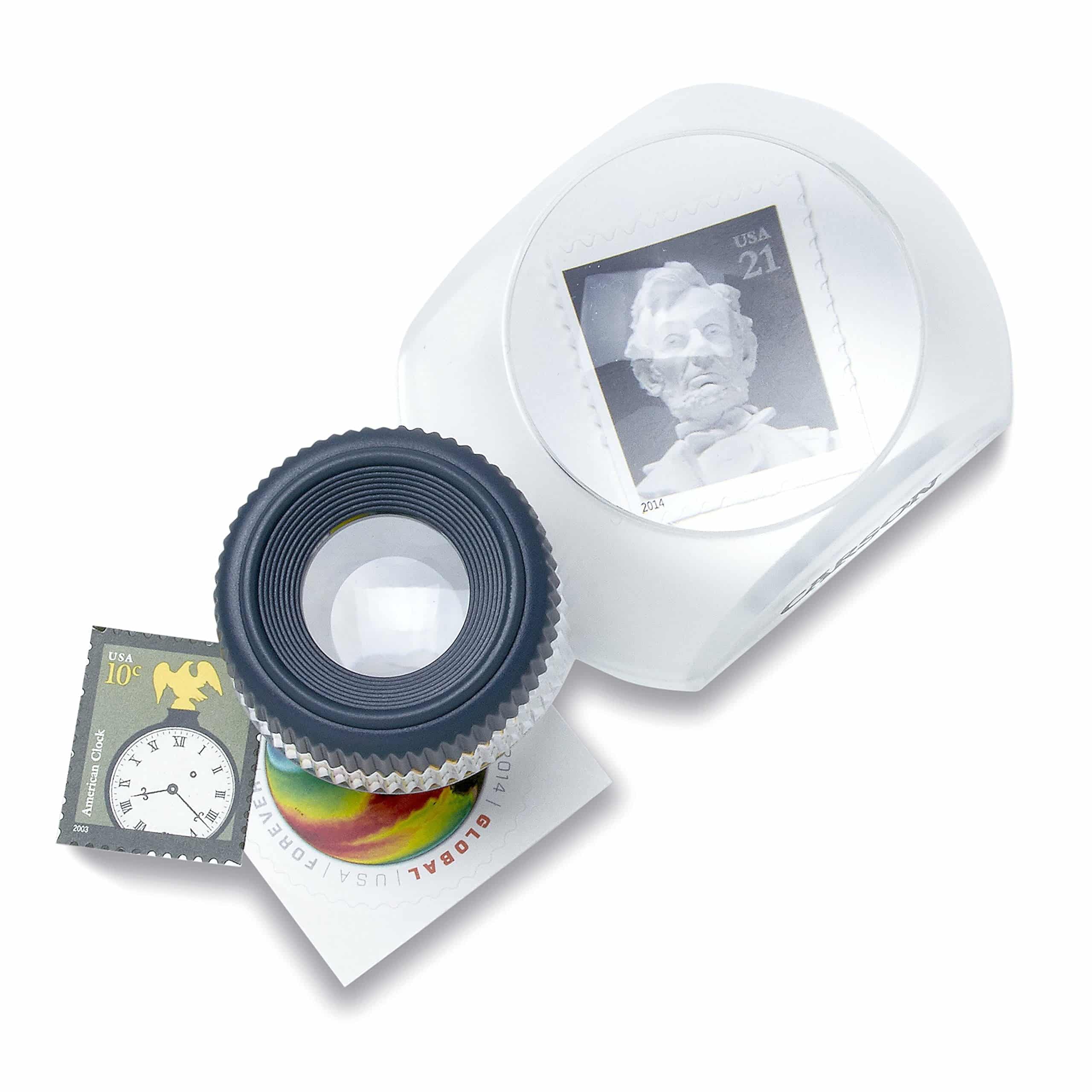 Carson DualView 3x Stand Loupe Magnifier with 12x Focusing Loupe (DV-30) - Image 5