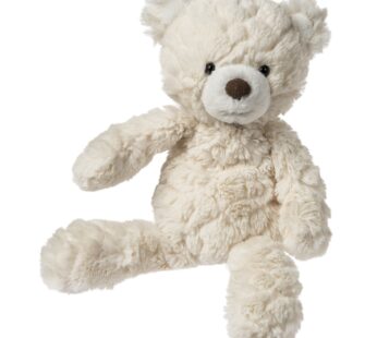 Mary Meyer Putty Bear Small Teddy Bear Soft Toy, Cream
