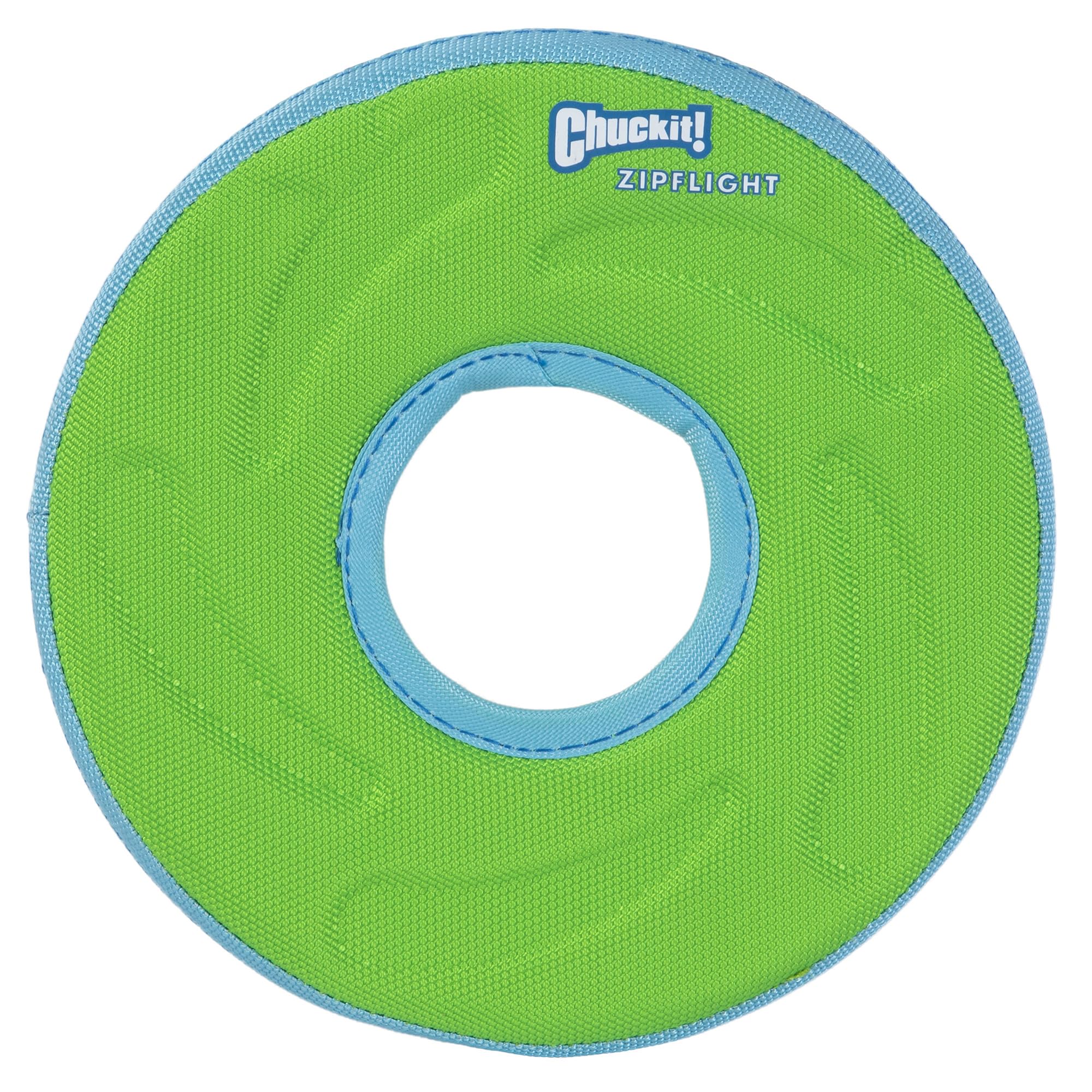 Chuckit Zipflight Flying Disc Dog Toy, Medium (8.5"), Orange and Blue
