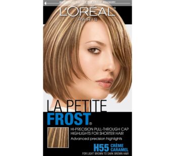 L’Oreal Paris Le Petite Frost Pull-Through Cap Highlights For Short Hair, H55 Creme Carame