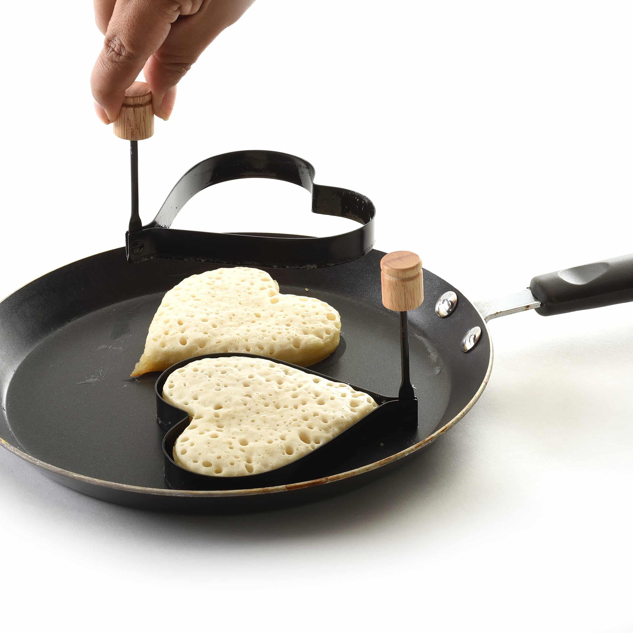 Norpro Nonstick Heart Pancake/Egg Rings, Set of 2 - Image 7