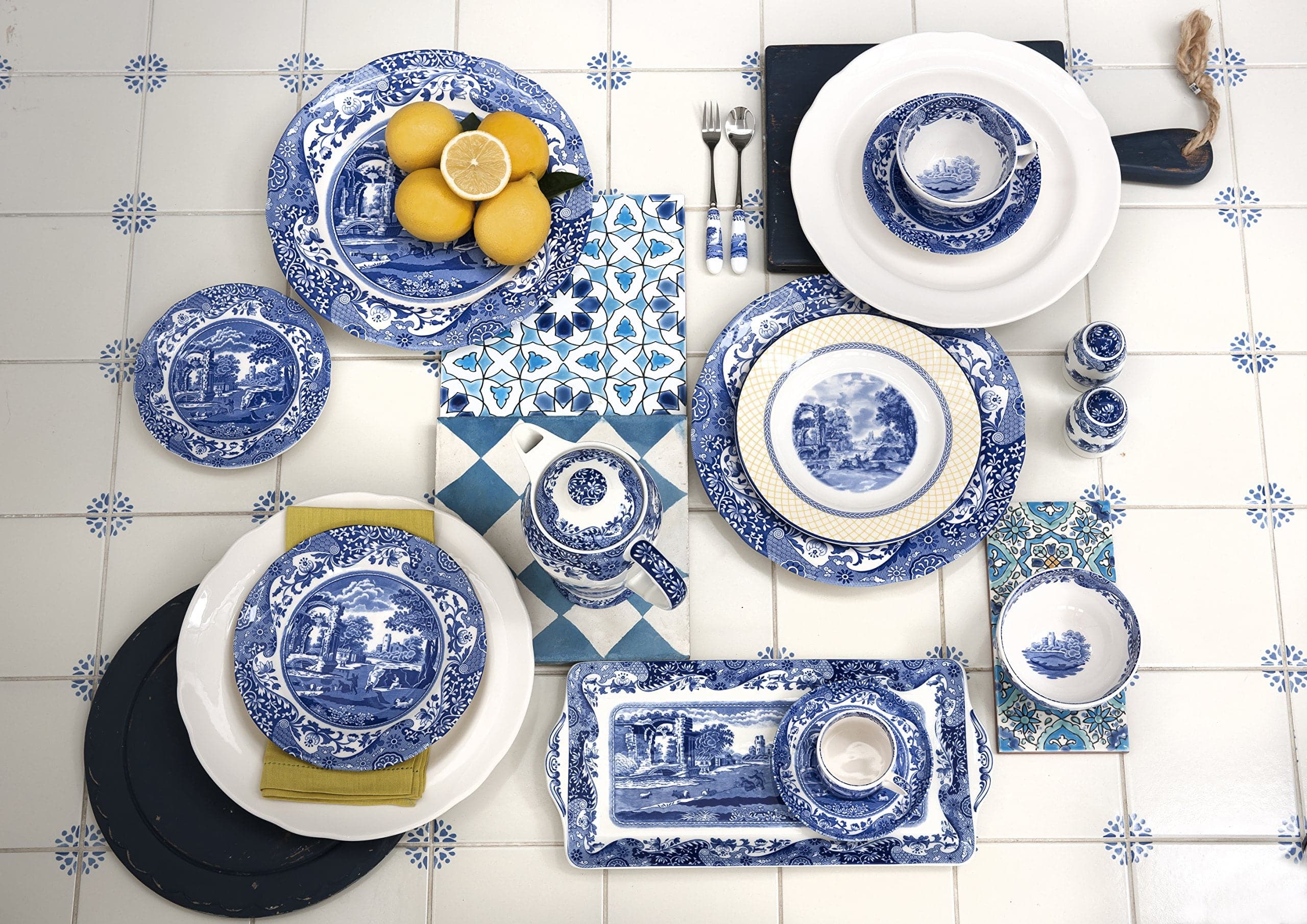 Spode Blue Italian Square Dish | 10 Inch Baking Dish for Serving Lasagna, Casserole, and V - Image 2