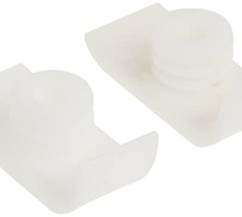 Drive Medical 10110 Walker Wheel Ski Glides, White