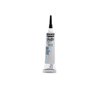 Pebeo Setasilk Silk Painting Water Based Gutta 20-Milliliter Tube, Colourless, 0.67 Fl Oz