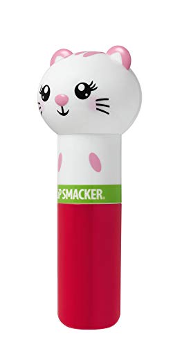 Lip Smacker Lippy Pals Kitten, Flavored Moisturizing & Smoothing Soft Shine Lip Balm, Hydr