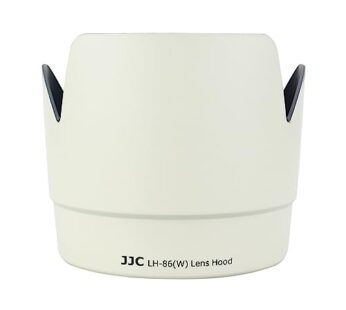 JJC LH-86 Professional Lens Hood Compatible with Canon 70-200mm 2.8 L is USM Lens White, R