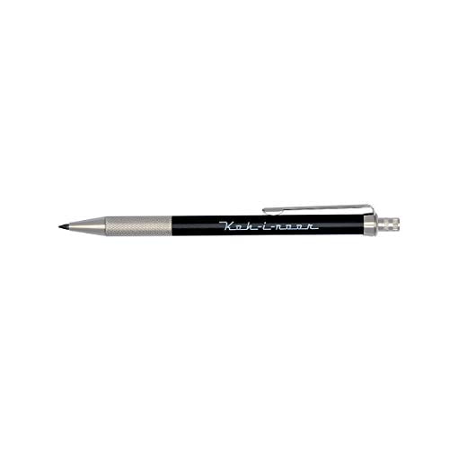 Koh-I-Noor Toison d'Or Notebook Incremental Clutch Lead Holder with 2mm x 90mm Lead, Black