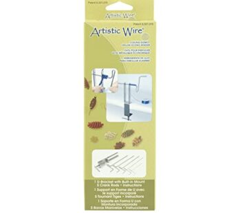 Artistic Wire Coiling Gizmo Deluxe Winder, 5 rods, 4.5 mm, 4 mm, 3 mm, 1.5 mm, and 1.0 mm