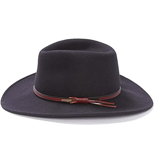 Stetson Men's Bozeman Outdoor Hat, Black, Medium - Image 3