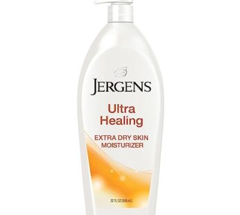 Jergens Ultra Healing Dry Skin Moisturizer, Body and Hand Lotion for Dry Skin, for Quick A