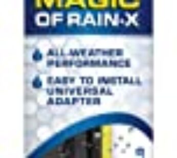 Rain-X 5079274-2 Latitude 2-In-1 Water Repellent Wiper Blades, 16 Inch (Pack Of 1), Automo
