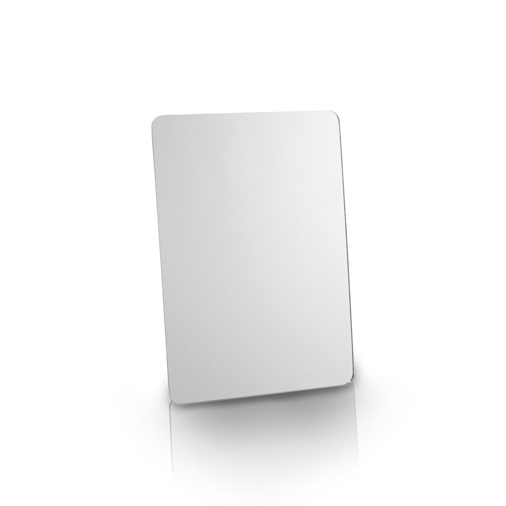 School Smart Rounded Corner Personal Acrylic Mirror with Magnetic Back, 5 L x 7 W in, Asso - Image 7