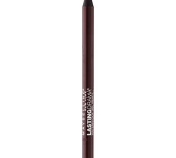 Maybelline Eyestudio Lasting Drama Waterproof Matte Gel Pencil Brown Eyeliner Makeup, Glaz