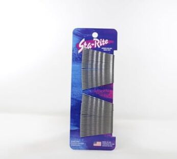 Sta-Rite Bobby Pins 1353 Silver 60 count
