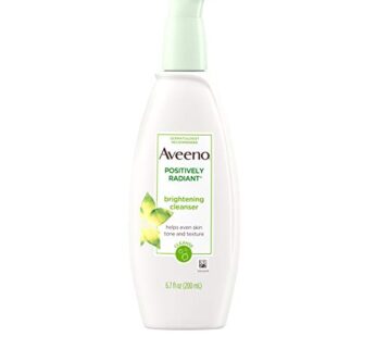 Aveeno Active Naturals Positively Radiant Cleanser, 6.7 Fl Oz