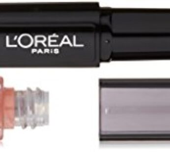 L’Oreal Paris Infallible Pro Last 2 Step Lipstick, Always Almond, 1 fl. oz.
