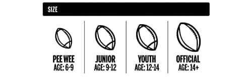 Wilson NFL MVP Football - Brown, PeeWee Size - Image 3