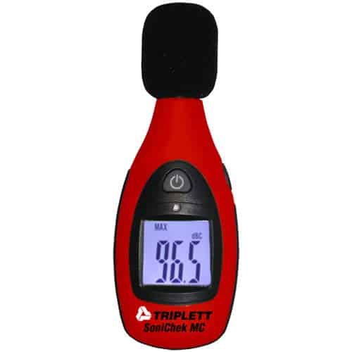 Triplett TSC-MC1 SoniChek Compact Decibel Sound Level Meter for Home Theater and Alarm Sys - Image 5