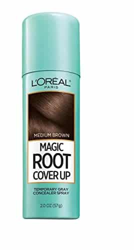 L'Oreal Paris Magic Root Cover Up Gray Concealer Spray, Medium Brown, 2 Oz(Packaging May V - Image 2