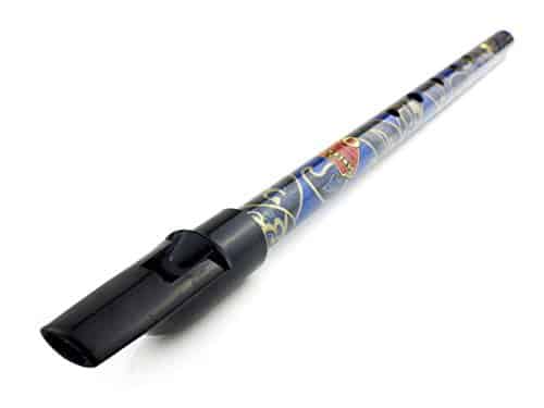 Generation Boho Model Designer English Tin Penny Whistle in D Gift Pack (Paisley Blue) (70