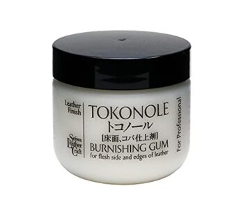 Seiwa Tokonole Leather Finish Burnishing Gum Clear Leathercraft (120g)