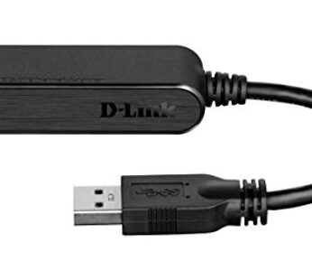 D-Link USB 3.0 to Gigabit Ethernet Adapter – USB to RJ45 for 10/100/1000 Network – Windows