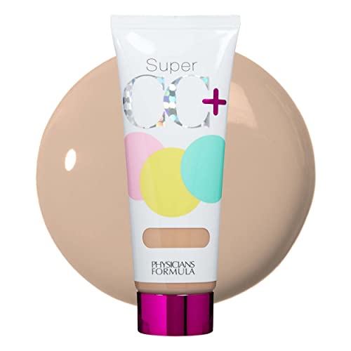 Physicians Formula Super CC+ Cream Color-Correction + Care Cream Full Coverage Foundation,