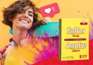 Sulfur Acne Treatment Soap with Lanolin 4.40 Oz Bar - Image 8