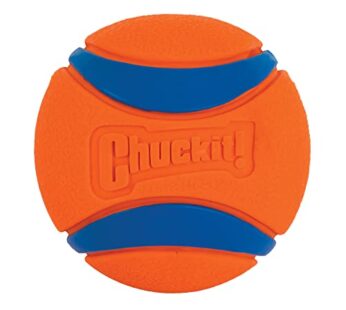 Chuckit Ultra Ball Dog Toy, Large (3.0 Inch Diameter) Pack of 1, for breeds 60-100 lbs