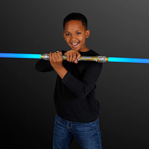 FlashingBlinkyLights Double-Sided LED Light Up Sword Saber with Blue LED & Sound Effects? - Image 3