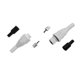 MCWlaser 2 Set High Voltage Wire Connector Between CO2 Power Supply and CO2 Laser Tube for