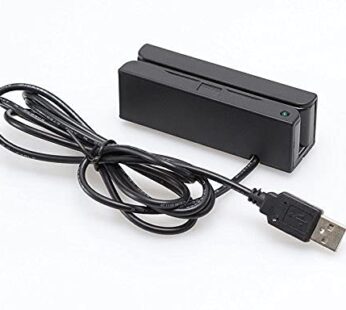 Posunitech Mini Msr100 Swipe Magnetic Credit Card Reader 3 Tracks Hi/Lo Data Collector, US